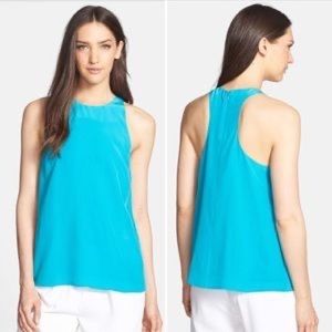 Brighton B Blue Joie Silk Tank M